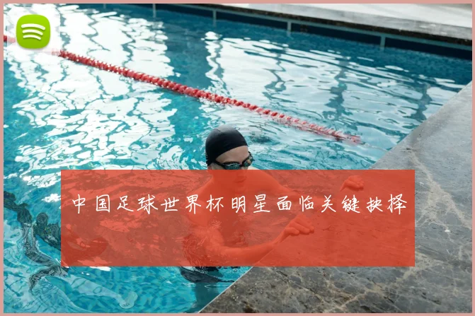 中国足球世界杯明星面临关键抉择